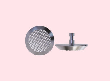 Stainless Steel Tactile Warning Stud designed for safety and accessibility in public spaces, ensuring clear guidance for visually impaired individuals.