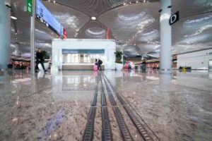 Tactiles at airport