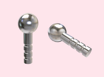 Stailnelss Steel iBall Anti Skate Stud