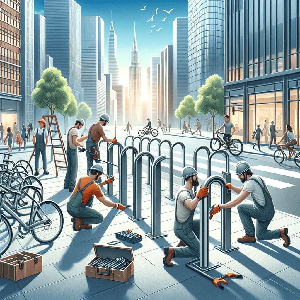 cycle Rack Installation service